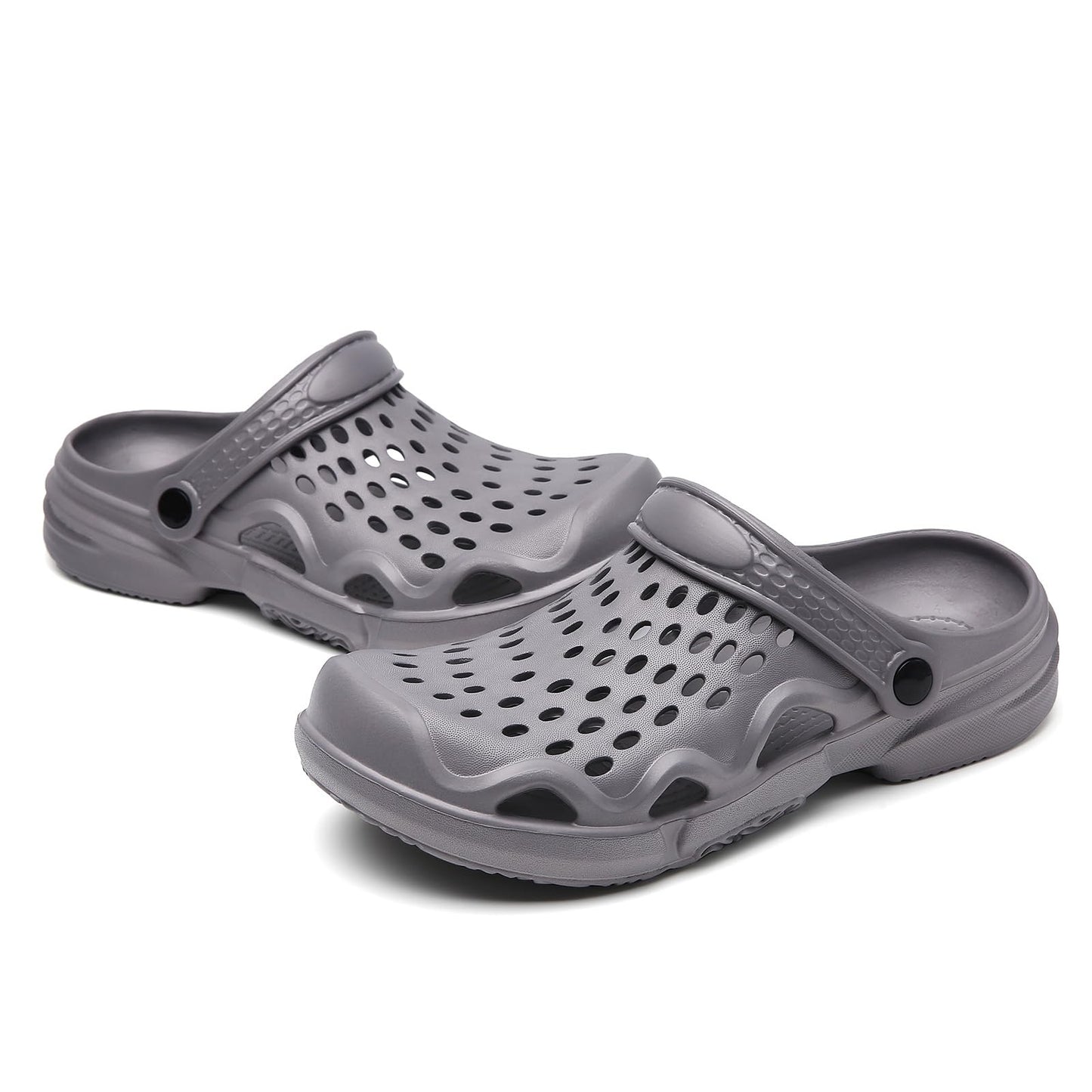 CERYTHRINA Mens Garden Clogs Lightweight Breathable Slip on Sandals Fashions Pool Beach Shoes Non Slip Home Clogs Slippers