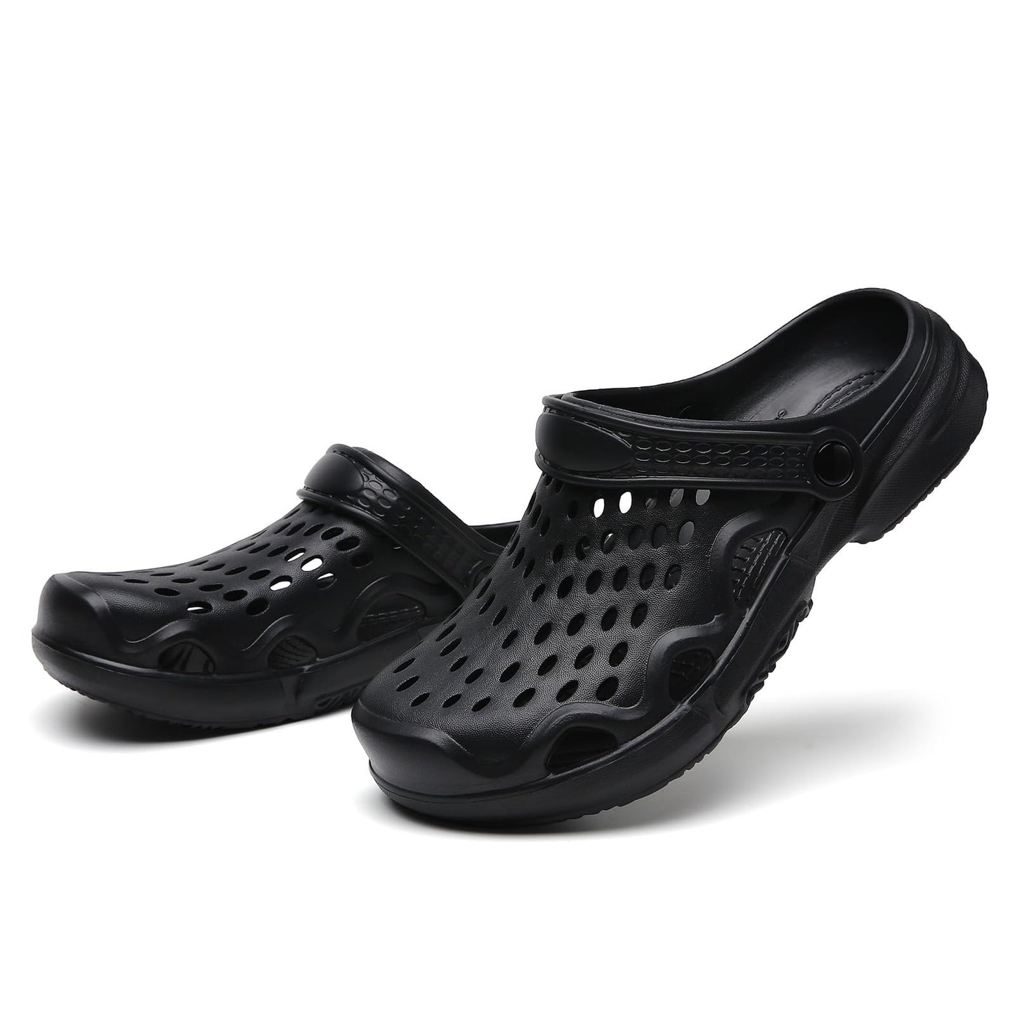 CERYTHRINA Mens Garden Clogs Lightweight Breathable Slip on Sandals Fashions Pool Beach Shoes Non Slip Home Clogs Slippers