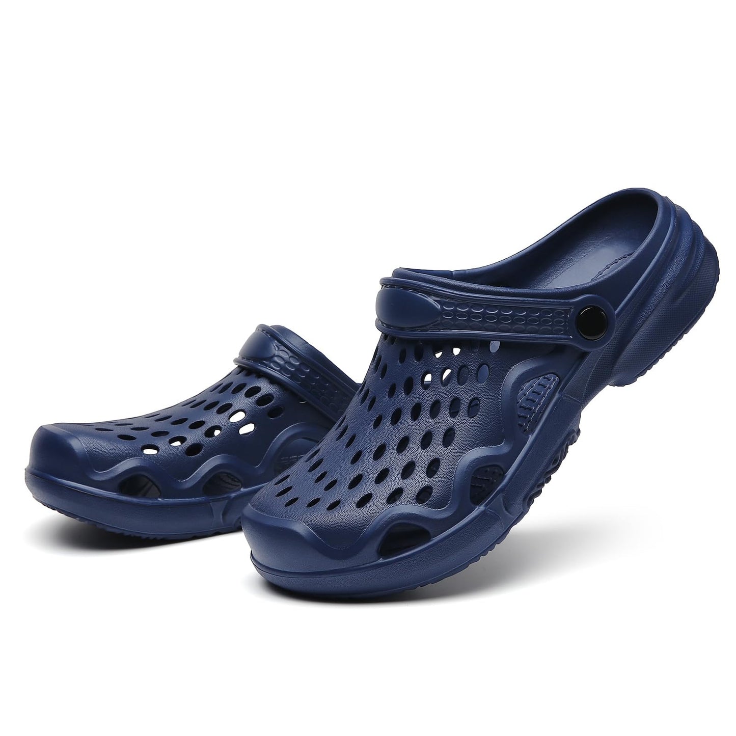 CERYTHRINA Mens Garden Clogs Lightweight Breathable Slip on Sandals Fashions Pool Beach Shoes Non Slip Home Clogs Slippers