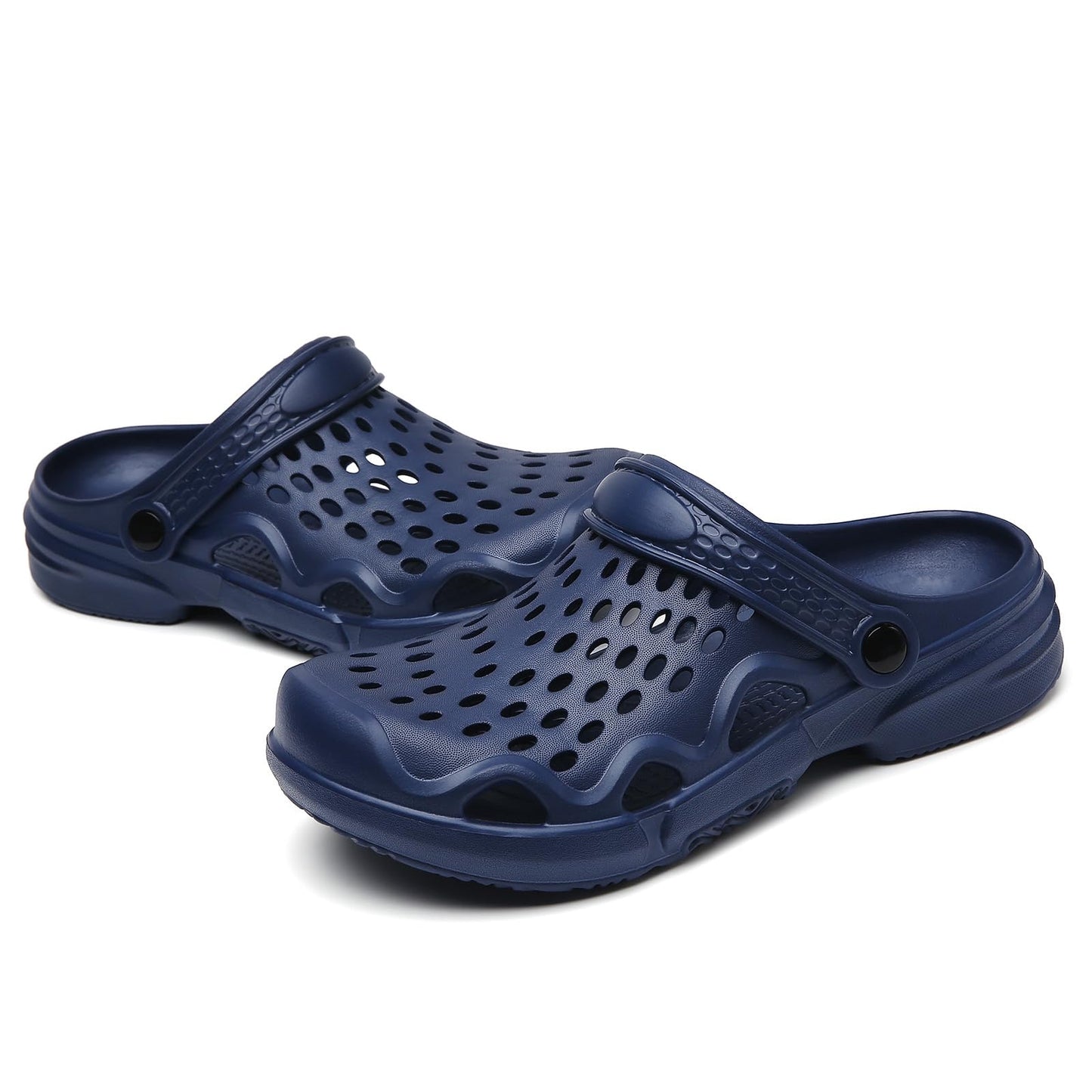CERYTHRINA Mens Garden Clogs Lightweight Breathable Slip on Sandals Fashions Pool Beach Shoes Non Slip Home Clogs Slippers