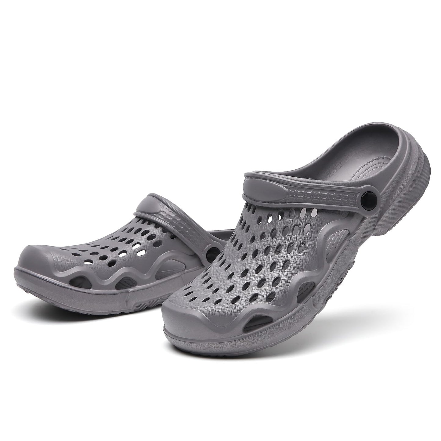 CERYTHRINA Mens Garden Clogs Lightweight Breathable Slip on Sandals Fashions Pool Beach Shoes Non Slip Home Clogs Slippers