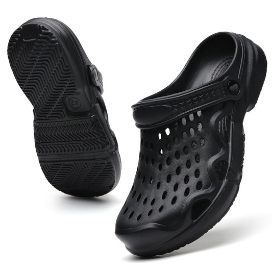CERYTHRINA Mens Garden Clogs Lightweight Breathable Slip on Sandals Fashions Pool Beach Shoes Non Slip Home Clogs Slippers